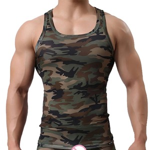 Summer New Camouflage Print 3D Tank Tops Pour Hommes Casual Hip Hop Streetwear Gym Fitness Vest Summer Outdoor Sport Sleeveless Top - Product Image 2