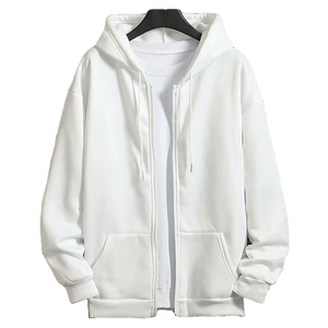 Vêtements décontractés pour hommes 100% coton polaire fermeture éclair sweats à capuche hiver haute qualité nouveauté pas cher prix marche design élégant bas quantité minimale de commande - Product Image 6