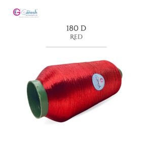 Lurex Marque déposée Haute ténacité Jari Fil à broder Métallique Rouge Polyester Kasab Flora Jari Fil pour tricoter à la main - Product Image 3