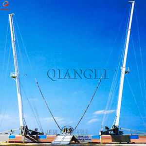 Qiangli Vente Chaude Thrill Produit Attraction Parc Équipement 32m Sling Shot Rocket Bungee Jumping <span class=keywords><strong>Rides</strong></span> - Product Image 5