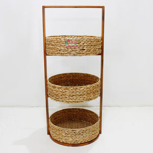 Artex Dong Thap Factory Panier à fruits et légumes élégant à deux niveaux avec poignée pour le stockage et l'affichage - Product Image 6