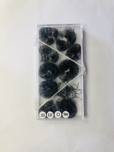 Ventilateurs de volume préfabriqués 8D 9D 10D de haute qualité Extensions de cils en soie coréenne avec base pointue et boîte coréenne personnalisable - Product Image 5