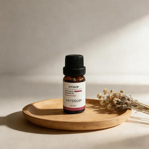 Huile essentielle d'hysope bio personnalisée 10 ml, apaisante et relaxante pour le soin du corps, <span class=keywords><strong>prix</strong></span> fabricant pour la vente en gros de produits de soin de la peau - Product Image 1