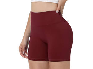 HIgh Quality <b>Women</b> Gym Yoga Shorts with Elastic Waistband Soft Spandex Fabric and Stretchy Design Perfect <b>for</b> Daily Workouts - Product Image 6