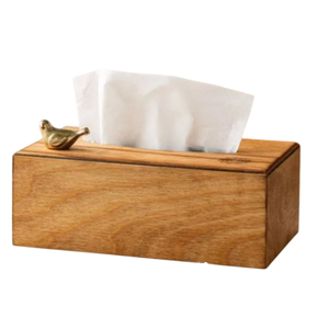 Portapañuelos de Madera de Mango SANIYA HANDICRAFT Clásico Hecho a Mano con Motivo de Elefante de Latón Antiguo, Elegante Decoración para el Hogar u Oficina - Product Image 5