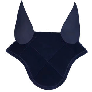 Bonnet d'oreille pour cheval en tissu léger et respirant offrant une protection efficace contre les mouches, confortable, en crochet, voile anti-mouches pour cheval - Product Image 1