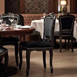 Fabricante indio de muebles de comedor vintage de alta calidad, silla de madera para comedor de hotel y restaurante - Product Image 1