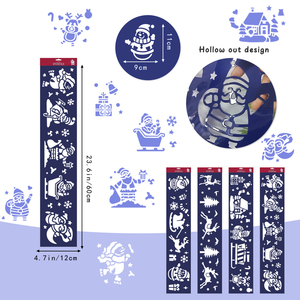 Large PVC Creative Art <strong>Stencils</strong> for <strong>Wall</strong> Painting and Drawing <strong>Design</strong> - Product Image 1