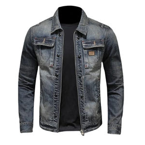 Veste en jean pour homme très vendue, tendance, designs de rue, haute qualité, respirante, vestes d'extérieur par HI 2026 - Product Image 3