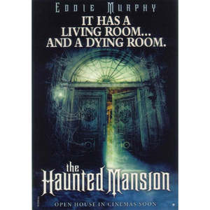 Tarjeta postal de la Mansión Encantada para decoración de pared - Product Image 1