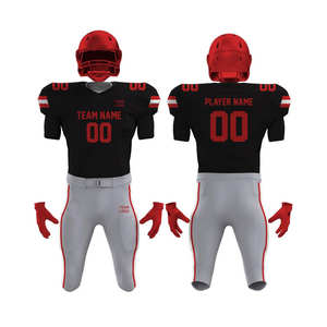 Uniforme de Fútbol Americano Unisex de Alta Calidad Hecho a Medida 2026 Manga Corta 100% Poliéster Transpirable Protección UV Talla Grande - Product Image 1