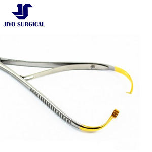 Controlador de aguja quirúrgico Manual de Venta caliente 5,5 \ "TC Mathieu soporte de aguja con punta de carburo de tungsteno para sutura de precisión - Product Image 6