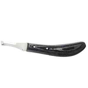 Cuchillo para Cascos de Doble Cara Reutilizable de Primera Calidad con Mango Negro, Hoja de Acero Inoxidable de Doble Filo, Duradero para Uso Profesional de Herradores - Product Image 6