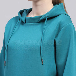 เสื้อฮู้ดผู้หญิงขนาดพลัสไซส์เสื้อฮู้ดออกแบบโลโก้ได้ตามต้องการ - Product Image 5