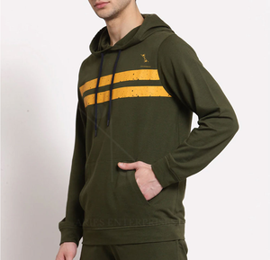 เสื้อสเวตเชิ้ตมีฮู้ดสำหรับผู้ชายและผู้หญิงสำหรับฤดูหนาวพิมพ์ลายแบบกำหนดเองโลโก้แบบเรียบ - Product Image 4