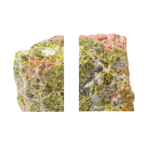 Serre-livres en pierre de haute qualité Unakite serre-livres en cristal serre-livres en pierre précieuse Agate naturelle guérison Chakra pierre Reiki cristal grossiste - Product Image 3