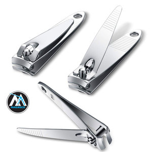 ชุดกรรไกรตัดเล็บแบบพกพาจำนวน32ชิ้นกรรไกรตัดเล็บเท้าสแตนเลสสีเงิน - Product Image 6