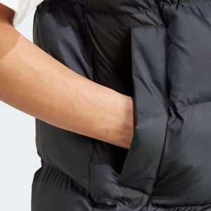 Vente en gros Gilet matelassé décontracté et écologique à col mandarin pour l'hiver léger avec rembourrage en polyester pour hommes - Product Image 5