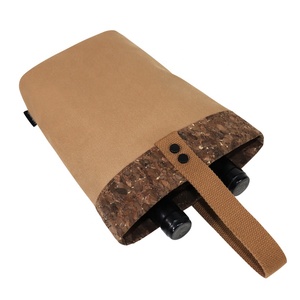 Le sac en liège en fibre de carbone de café personnalisé contenant du vin peut être placé à l'intérieur comme sac de rangement de vin de décoration - Product Image 6