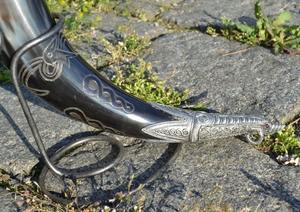 Cuerno para Beber de Cuerno de Vaca, Estilo Vikingo, Jarra para Cerveza o Sidra - Product Image 3