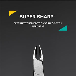 Jeu de pinces à cuticules à double ressort en acier inoxydable pour la maison et le salon. - Product Image 6