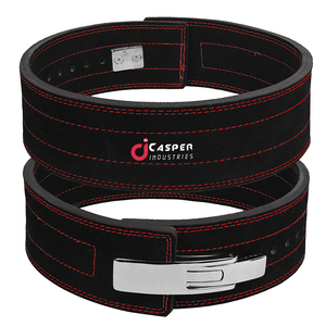 Precio de fábrica, cinturón de palanca de gimnasio cómodo y duradero, cinturón de palanca de cuero para levantamiento de pesas para entrenamiento de culturismo profesional Exer... - Product Image 6