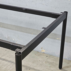 Table de réunion OMA Série II 200x100cm, pieds en acier, design minimaliste, pieds de meubles en fer, revêtement en poudre HCOM208 pour tables à manger - Product Image 3