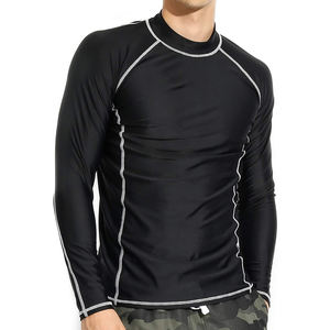Camiseta Deportiva de Manga Larga para Hombre, Personalizada, Lisa, Compresiva, para Gimnasio, Venta al Por Mayor, Nueva Colección 2026 - Product Image 1