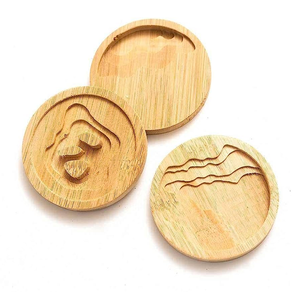 <b>Wooden</b> Coaster for Wedding Restaurant Decorative Table <b>Placemat</b> <b>wooden</b> coaster Customize Packing Attractive Design - Product Image 2