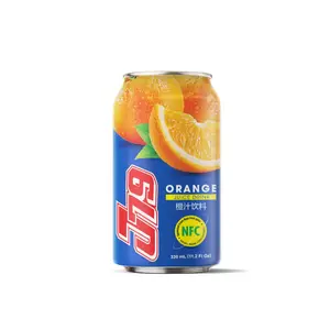 Fruit juice J79 330ml Orange juice drink cheap price best selling private label OEM ODM HALAL BRC certificate