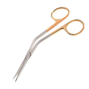Aston Facelift Supercut Scissors Curved & Angled Serrated Blades <b>Tungsten</b> Carbide Surgical Instruments - Product Image 6