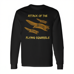 Camiseta de manga larga con diseño de animales de Attack Of The Flying Squirrels - Product Image 2