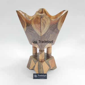 Porte-Bakhoor en Résine de Bois de Qualité Premium Luxe Fabriqué à la Main Brûleur d'Aromes pour la Relaxation à la Maison Moments de Méditation - Product Image 6