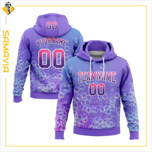 SAMAVIA Sweat à capuche sportif unisexe Sweat-shirt à sublimation personnalisé durable pour équipes Clubs et promotions Motif imprimé de style estival - Product Image 1