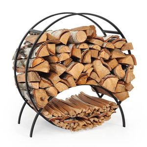 ที่ใส่ไม้ฟืนโลหะแบบเรียบง่ายสำหรับตกแต่งสวนในบ้านดีไซน์หรูหรา - Product Image 4