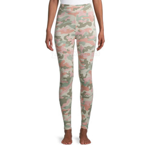 Legging de sport décontracté pour femme, respirant, écologique, léger, en Spandex/Polyester, avec impression par sublimation, service OEM, direct usine - Product Image 1