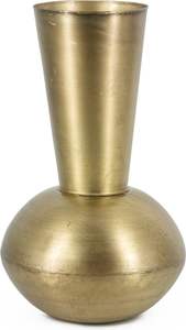 Floreros de metal Premium con forma de ánfora clásica y elementos de diseño rústico para decoración vintage - Product Image 4