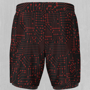 Best Selling Custom Polyester Fabric Made Men Double <b>Layer</b> Sublimation Shorts Printed Lowest Price Men Sublimation Shorts - Product Image 5
