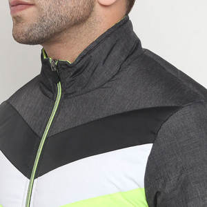 Trendy Factory Outlet Hombres Street Wear Puffer Chaqueta acolchada Mejor venta en línea Bubble Jacket Stand Collar Impresión de logotipo personalizado - Product Image 6