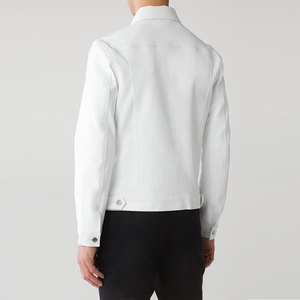 Vente en gros Veste de motard en cuir pour homme coupe-vent avec broderie personnalisée originale en cuir de vachette et veste de moto respirante pour hommes - Product Image 3