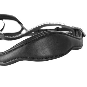 Bride anatomique Bride en cuir de cheval de qualité supérieure en cuir véritable marron Bride de cheval FABRICANT Bonne qualité - Product Image 3