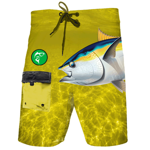 Short de planche personnalisé Short de pêche en mer à séchage rapide Beachwear Cargo Shorts de haute qualité - Product Image 1