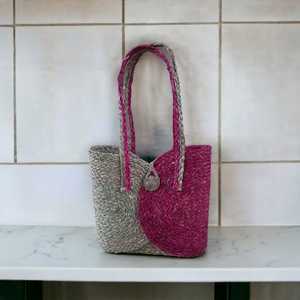 Sac à main Sabai Grass écologique multicolore Nouveau design Sac à main pour femme Sac cadeau pour la fête des mères - Product Image 4