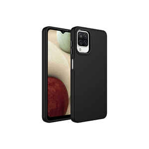 Coque de protection en silicone pour Samsung Galaxy M22, série SCKS Luna, avec cadre métallique et boutons, finition électroplaquée givrée 14 - Product Image 2