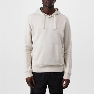 เสื้อฮู้ดขนแกะยูนิเซ็กส์สำหรับผู้ชายเสื้อฮู้ดผ้าฝ้ายน้ำหนักเบามีเชือกผูกแบบคลาสสิก - Product Image 5