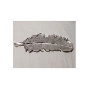 Plateau à Dessert en forme de feuille de la meilleure qualité en aluminium couleur argent chocolats plateau à feuilles à vendre - Product Image 3