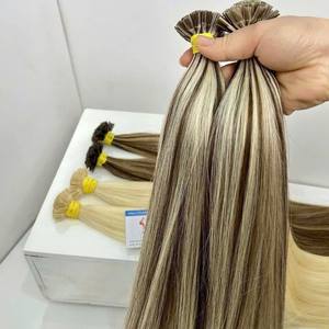 Extensiones de Cabello Vietnamitas Premium con Punta Plana, Color Piano, Queratina Pre-Adherida, Cabello Humano, Precio al por Mayor - Product Image 4