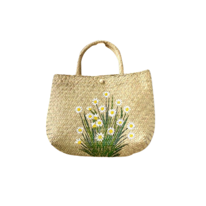 Bolsos hechos a mano con hierba marina, accesorios de moda, estilo vintage, personalizados a sus necesidades, OEM/ Sra. Lima - Product Image 1