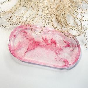 Bandeja de Servicio de Resina, Diseño Moderno y Elegante, para Servir Pasteles, Jugos y Alimentos, para Uso en el Hogar y Hoteles - Product Image 3