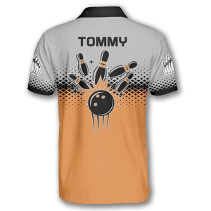 Camisetas de bolos de alto rendimiento para jugadores de liga y torneos con ajuste cómodo por sublimación y marca del equipo - Product Image 4